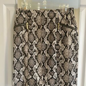 Michael Kors Snakeskin Print Dress